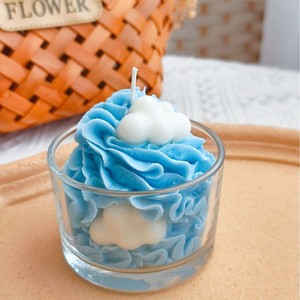 Velas Aromáticas Pequeñas al por Mayor, Vela de Helado Personalizada, Vela de Cera de Soja con Frasco de Vidrio - Product Image 6
