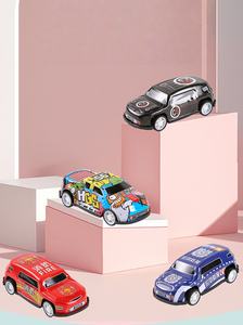 Voiture de course miniature à rétrofriction pour garçons, modèle de simulation de voiture de sport, jouet surprise en sachet, cadeau en gros - Product Image 3