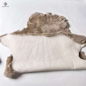 Оптовая Продажа с фабрики, Длинная шерстяная овчина высокой плотности, шкура из овчины, сырое зимнее пальто, меховое одеяло, одежда, кожа, мех животного - Product Image 4