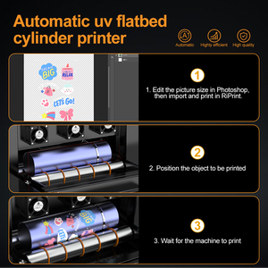 Stock UE Prêt à expédier Imprimante à plat UV DTF XP600 A3 Impression sur surfaces dures pour la production de cadeaux Haute vitesse Industrielle - Product Image 5