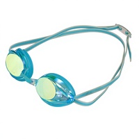 Lunettes de natation personnalisées OEM ODM avec logo, en silicone, anti-buée, protection UV, pour la vente en gros