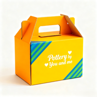 Boîtes d'emballage pour colis postaux personnalisées, réutilisables, écologiques, en carton kraft noir et rose, pour les petites entreprises