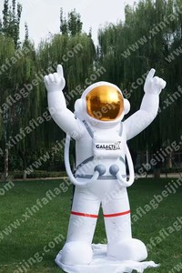 Khổng lồ <span class=keywords><strong>Inflatable</strong></span> Phi Hành Gia Phi Hành Gia phim hoạt hình nhân vật bóng với thời tiết kháng Oxford/vật liệu PVC - Product Image 3