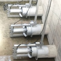 Pompe de recirculation des boues submersible, pompe de retour interne pour la nitrification, la denitrification et la circulation des boues activées