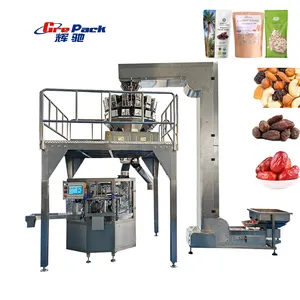 Factory Pre-Made Bag Rotary Packing Machine Dry Fruit Nut Snack Food Doypack Pouch Packing Machine