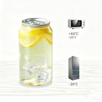 Fabrieksflessen van 250ml, 330ml, 375ml, 500ml met trekring, plastic flessen voor fruitsap, frisdrank, bier, plastic potjes met trekring, PET-blikjes