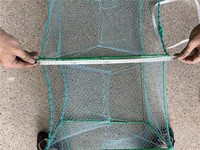 Prix usine Piège De Pêche Cadre 23*38CM 31 Sections 5 Kg Capacité Double Noeud Type Agriculture Rong Bay Bleu HCT Dragon Bubu