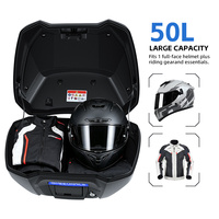 Top Case Moto Robuste pour Honda XL750 Transalp – Coffre de Rangement Arrière Durable pour Moto – Amélioration du Bagage Arrière