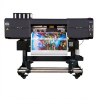 Máquina de Impresión de Inyección de Tinta a Base de Agua 650WX Factory 650mm I3200 A1, Máquina de Impresión de Alta Precisión con Dos Cabezales de Impresión