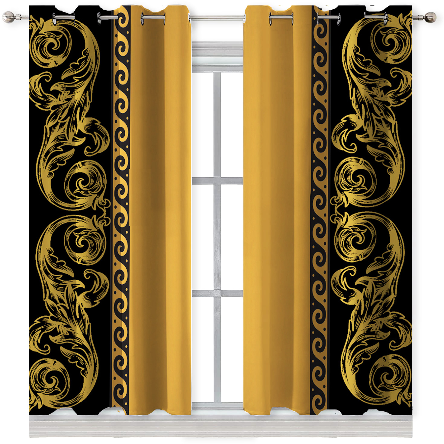 Затемняющие шторы с логотипом известного бренда на заказ для гостиной, роскошные шторы для кухонного окна/