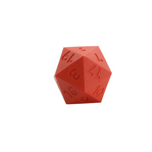 Juego de dados de silicona de 20 caras, juego de mesa, dados de colores numerados - Product Image 4