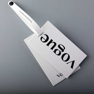 Meilleure vente étiquette de marque Logo vêtements en tissu personnalisés étiquette de prix personnalisée carte de remerciement chemise <span class=keywords><strong>Vistaprint</strong></span> étiquettes volantes - Product Image 5