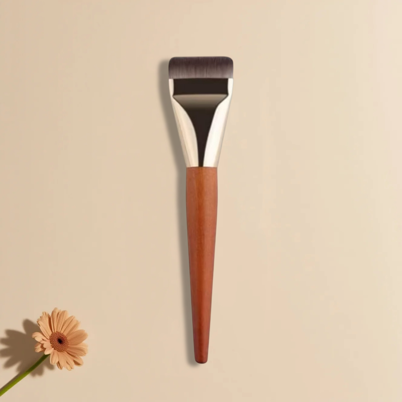 foundation brush flat head