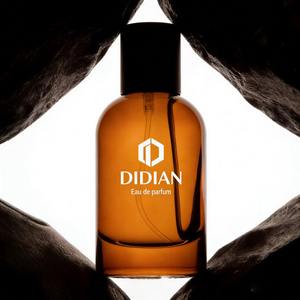 Botella de Perfume Cilíndrica Personalizada de 30ml 50ml 100ml, Botella de Perfume Vacía de Vidrio Ámbar Transparente de Lujo, Atomizador de Perfume a Presión - Product Image 5