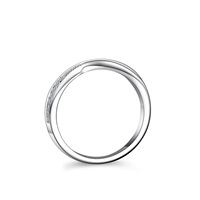 Bague de fiançailles classique en argent sterling 925 plaqué or avec moissanite VVS1 D Eernity 1,8 carat, sertie à griffes, certifiée GRA