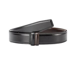 <span class=keywords><strong>Ceinture</strong></span> en cuir véritable unisexe, 5-29mm, en cuir véritable, excellente qualité, deux couleurs, Double face, pour hommes - Product Image 2