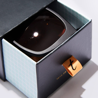 Boîte cadeau en carton rigide avec tiroir coulissant pour lunettes de soleil, logo imprimé sur mesure