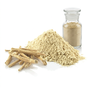 Poudre d'extrait d'ashwagandha séchée de haute qualité, pure et naturelle, en provenance d'Inde - Product Image 1