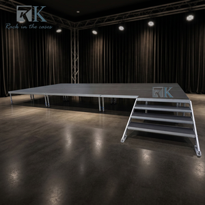 เวทีอลูมิเนียมปรับระดับความสูงได้สำหรับคอนเสิร์ตกลางแจ้ง แข็งแรงมั่นคง - Product Image 2