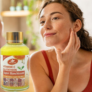 Meilleur sérum de haute qualité à la vitamine C organique pour le visage, le cou et la beauté liquide Gluta <span class=keywords><strong>Anti</strong></span>-Taches Inhibe la mélanine Sérum super blanchissant - Product Image 2