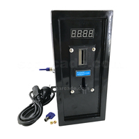 Boîtier de minuterie à monnayeur SQ JY-10A avec compteur, accepteur de monnaies multiples 6 types, 110/220V pour machine à laver