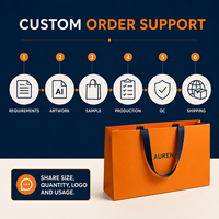 Bolsas de Compra de Papel Impresas Personalizadas, Cartón de 1 mm con su Propio Logotipo, Asa Flexiloop, Embalaje de Lujo Reciclable para Minoristas