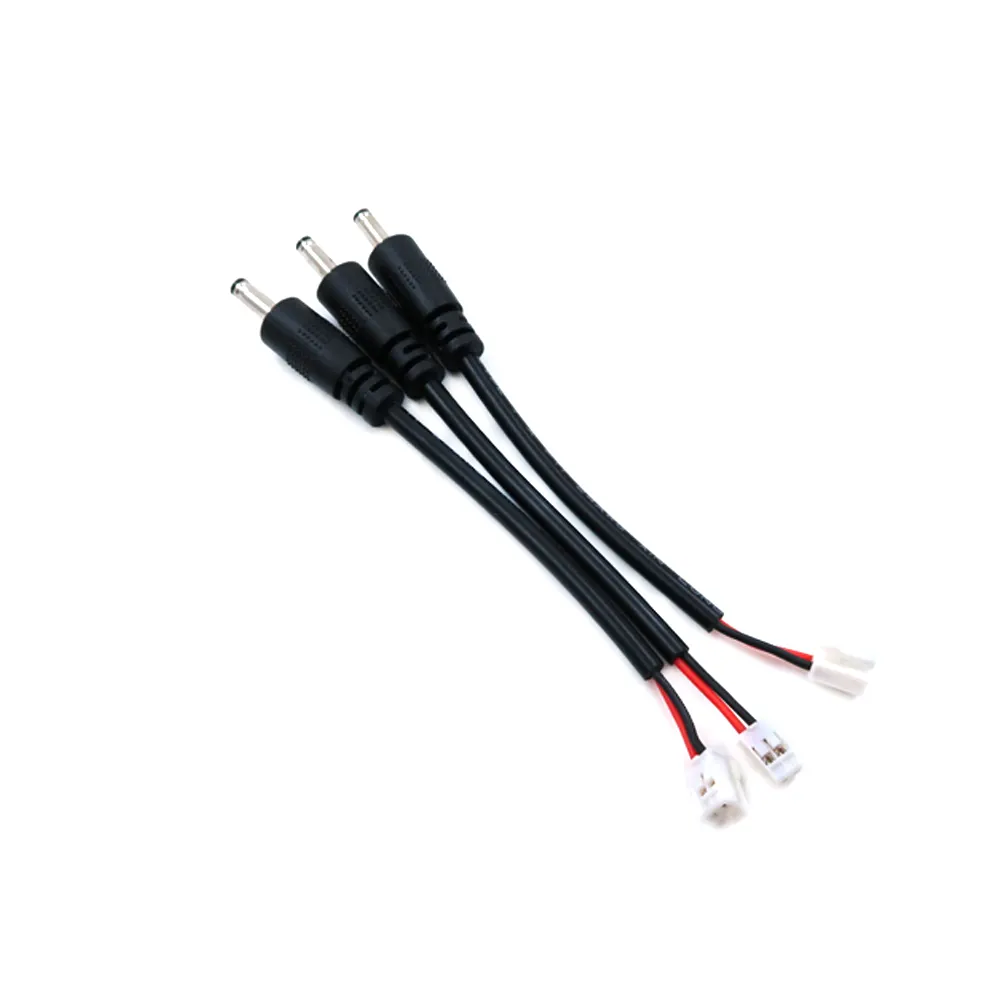 Zwarte Dc Power Extender Kabel Audio Adapter Kabel Voor Telefoon Aanpassen Oortelefoon Muziek Smart Watch