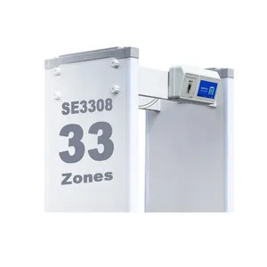 Safeagle IP65 étanche Multi Zones porte à travers cadre de sécurité détecteur de métaux porte prix