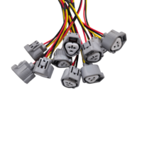 Connecteur de faisceau de câbles étanche 3 broches mâle-femelle pour phare et clignotant automobile