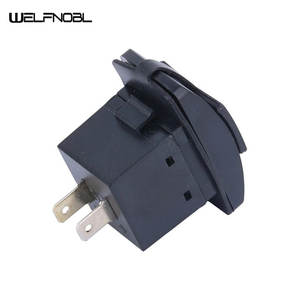 Chargeur de <span class=keywords><strong>voiture</strong></span> double USB haute fiabilité 12V 24V avec couvercle, <span class=keywords><strong>borne</strong></span> de charge <span class=keywords><strong>rapide</strong></span> 5V 3.1A pour véhicules tout-terrain, VTT, UTV, applications <span class=keywords><strong>électrique</strong></span>s - Product Image 4