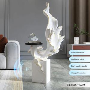 Escultura artística <span class=keywords><strong>de</strong></span> Pez Dorado, LED lámpara <span class=keywords><strong>de</strong></span> pie, decoración <span class=keywords><strong>de</strong></span> artesanías <span class=keywords><strong>de</strong></span> resina, iluminación <span class=keywords><strong>de</strong></span> <span class=keywords><strong>peces</strong></span>, luz moderna para sala <span class=keywords><strong>de</strong></span> estar, decoración del hogar - Product Image 6