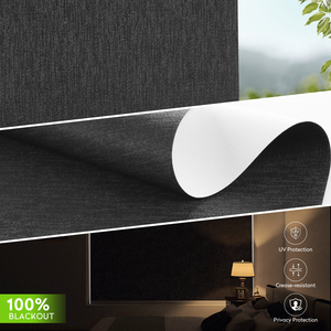 ม่านม้วนไฟฟ้าแบบชาร์จไฟได้ ZSTARR พร้อมรีโมทคอนโทรล ผ้ากันแสงสำหรับห้องนอน อพาร์ทเมนท์ โรงแรม และโครงการต่างๆ - Product Image 3
