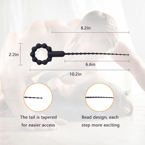 Seks Üretral Titreşimli Oyuncaklar, Elektrikli Erkek Üretral Vibratör Sesli Silikon <span class=keywords><strong>Penis</strong></span> Tıkacı Erkek Orgazm Mastürbasyon At Gözü - Product Image 5