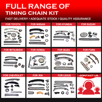 Kit de chaîne de distribution automobile pour moteurs TOYOTA 2JZ 1VD 3UR 1FZ 14B 1GD 5S 5A 22R 2KD 1UZ 1ZZ 1NZ 3RZ 2GR 2TR 1TR 1HZ FE