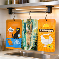 Sacs en aluminium personnalisés à haute barrière pour aliments pour animaux de compagnie avec fermeture thermoscellée anti-fuite pour les marques commerciales d'aliments pour animaux de compagnie