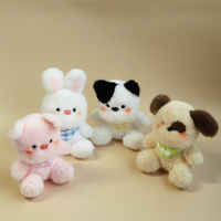 Nouvelle Arrivée Peluche Cochon Lapin Jouet Poupée Animal en Peluche Cadeau d'Halloween Poupée Douce Kawaii Chat