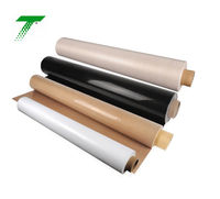 Tissu en fibre de verre enduit de PTFE haute température sur mesure pour presse à chaud, tissu antiadhésif résistant à la chaleur pour scellage par transfert thermique