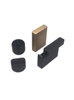 Fabrication OEM personnalisée, production en série, usinage CNC, pièces d'accessoires pour appareil photo en aluminium anodisé argenté