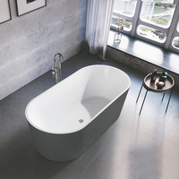 Baignoire autoportante en acrylique noire 1700 mm, baignoire hydromassante d'angle en acrylique noire pour adulte, salle de bain