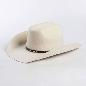 Chapeaux Fedora à Bord Roulé en Gros, Sombreros Vaqueros Unisexe, Chapeau de Cowboy Western en Feutre, Idéal pour les Voyages Décontractés et la Pêche - Product Image 5