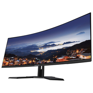 Giga G34WQC A 34 "นิ้ว144Hz 1ms (mprt) 3440x1440 VA 1500R จอแสดงผล90% DCI-P3โค้งจอภาพเกม HDR400 Giga - Product Image 2