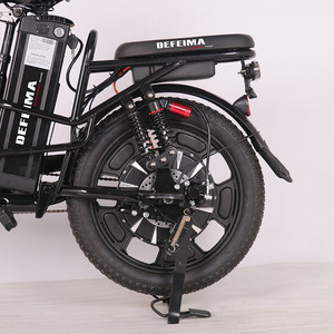 China 2024, la Nueva Bicicleta Eléctrica de Carga Monster de 20 Pulgadas, 60V25Ah 1000W V3 V8, Scooter Eléctrico V8 para Transporte Urbano de Alimentos - Product Image 6