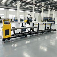 Vente directe d'usine - Coupe-tube plasma CNC de type standard pour le traitement des tubes ronds et carrés en acier inoxydable
