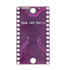 โมดูลควบคุมไดรเวอร์ LED แบบดอทเมทริกซ์, บอร์ดพัฒนาไดรเวอร์หลอดดิจิตอล HT16K33 - Product Image 3