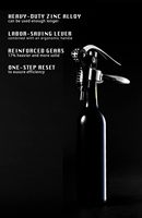 Coffret cadeau ouvre-bouteille en bois avec 9 accessoires, vente chaude