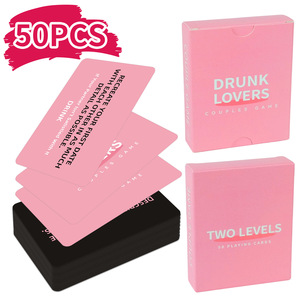 Juego de Cartas Interactivo para <span class=keywords><strong>Parejas</strong></span>, 50 <span class=keywords><strong>Preguntas</strong></span> y Respuestas Divertidas con Temática de Citas, Personalizable, en Caja de Color, para Mejorar la Relación - Product Image 2