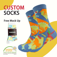 Chaussettes personnalisées avec votre propre logo OEM, chaussettes unisexes, chaussettes de mode amusantes en coton, chaussettes habillées, fabricant