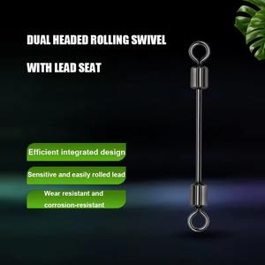 Pêche de nuit, émerillon en cuivre de 131517 mm, mousqueton à ressort, anti-corrosion, émerillon pour leurre de pêche, accessoires de pêche pour la <span class=keywords><strong>carpe</strong></span> - Product Image 5