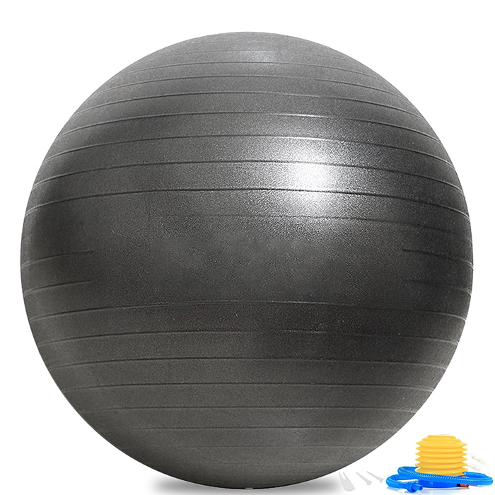 Мяч для йоги 75 см, противоскользящий устойчивый Балансирующий мяч для йоги