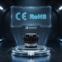RT-RJM6010-48B 48V 150W 75Nm Pico 95RPM Motor de articulación robótica para cintura de robot humanoide de servicio pesado CAN RS485 IP54 48:1 Planetario FOC